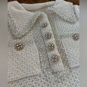 New Embellished Mini Dress Size XS/S